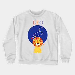 Leo the lion star sign Crewneck Sweatshirt